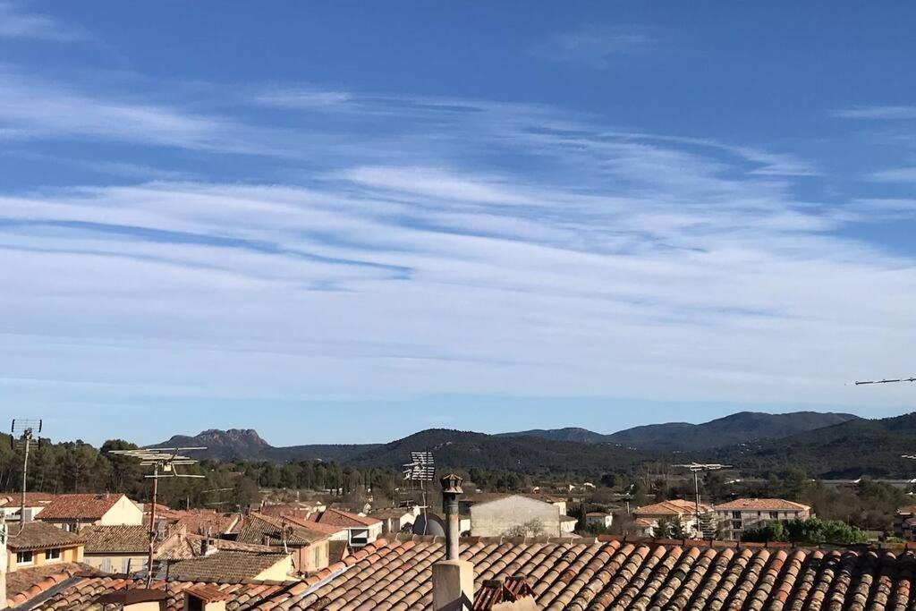 Studio Centre Ville Les Arcs Avec Vue Sur Massif Des Maures ภายนอก รูปภาพ