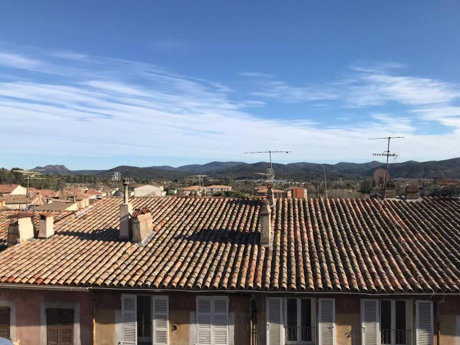 Studio Centre Ville Les Arcs Avec Vue Sur Massif Des Maures ภายนอก รูปภาพ