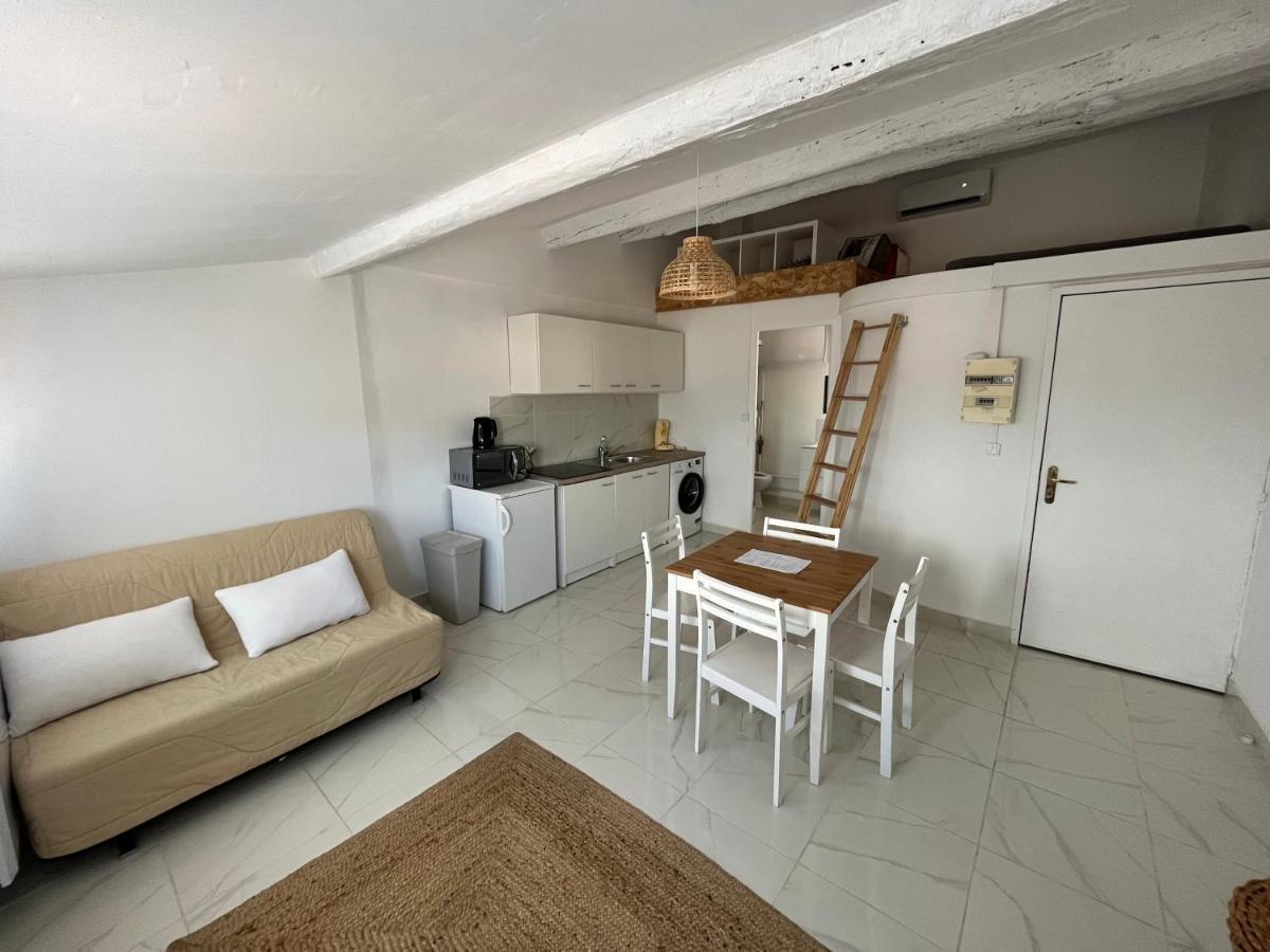 Studio Centre Ville Les Arcs Avec Vue Sur Massif Des Maures ภายนอก รูปภาพ
